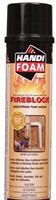 
Seals, bonds, insulates fills and stops air infiltration
For use as a fireblock, not a firestop
Available in both gun foam and straw foam formulations
