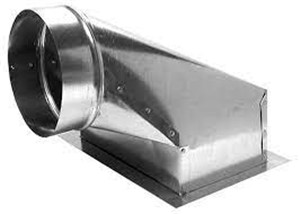Galvanized Sheet Metal Duct & Fittings                                          Galvanized Sheet Metal 90   Boot with Flange