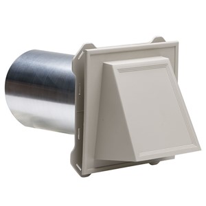 DRYER VENT 6" CLASSIC HOODED W