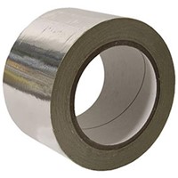 Foil Tape                                                                       488S AWF Aluminum Foil Tape                                                     - Pressure sensitive, standard grade aluminum                                     foil tape with a rubber adhesive system                                       - All weather formula adhesive system                                             provides a durable long term bond                                             - Functions as a vapor barrier                                                  - Release liner provides easy removal                                           - Dead soft aluminum foil backing                                               - Backing thickness: 1.5 mils                                                   - Total thickness: 3 mils                                                       - Tensile strength: 14 lbs/in                                                   - Silver - UL 723 Rated