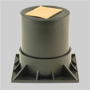 HEAT PUMP RISER BLACK 3" 2PC