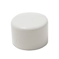 PVC Caps                                                                        - Used to cap pipe                                                              - Designed with dome                                                              shaped top