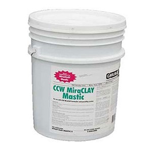 MiraCLAY  Sealant System                                                        MiraCLAY  Sealant                                                               - Accessory product to the MiraCLAY   waterproofing membrane                     - Used as a detail sealant at termination bars, soldier piles, pipe penetrations, transitions, and inside corners                                               - No primer or surface preparation required for installation                    - 3/4" Trowel bead will cover approximately 10 - 15 square feet per gallon