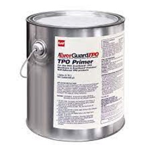 Primers                                                                         TPO Red Primer                                                                  - Application temperature: 42   to 120  F                                         - Flash point: 5  F                                                              - Viscosity: 100 cps                                                            - 1-Year shelf life                                                             - VOC Compliant