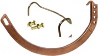 Hangers                                                                         Copper Gem Circle                                                               - Includes spring clip, nut and bolt